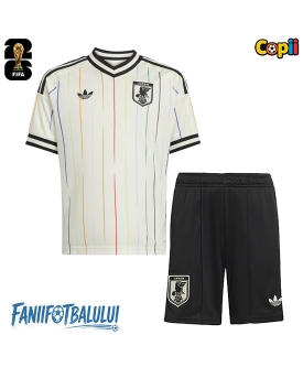 Japonia Echipament de Fotbal Replică Mondial 2026 Copii Deplasare (+ Șorturi)